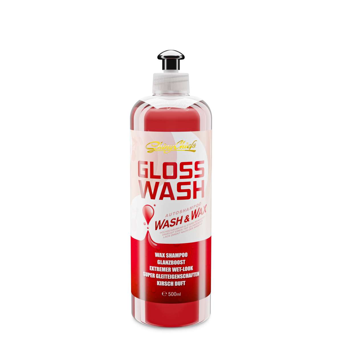 ShinyChiefs GLOSSWASH KIRSCHE - WASH & WAX 500ML