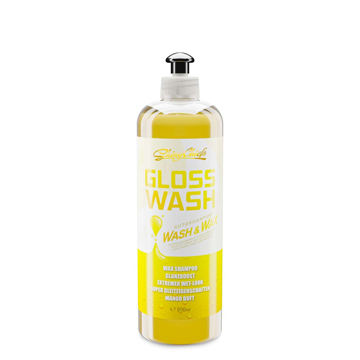 ShinyChiefs GLOSSWASH MANGO - WASH & WAX 500ML