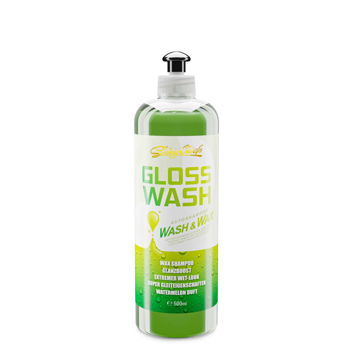 ShinyChiefs GLOSSWASH WASSERMELONE - WASH & WAX 500ML